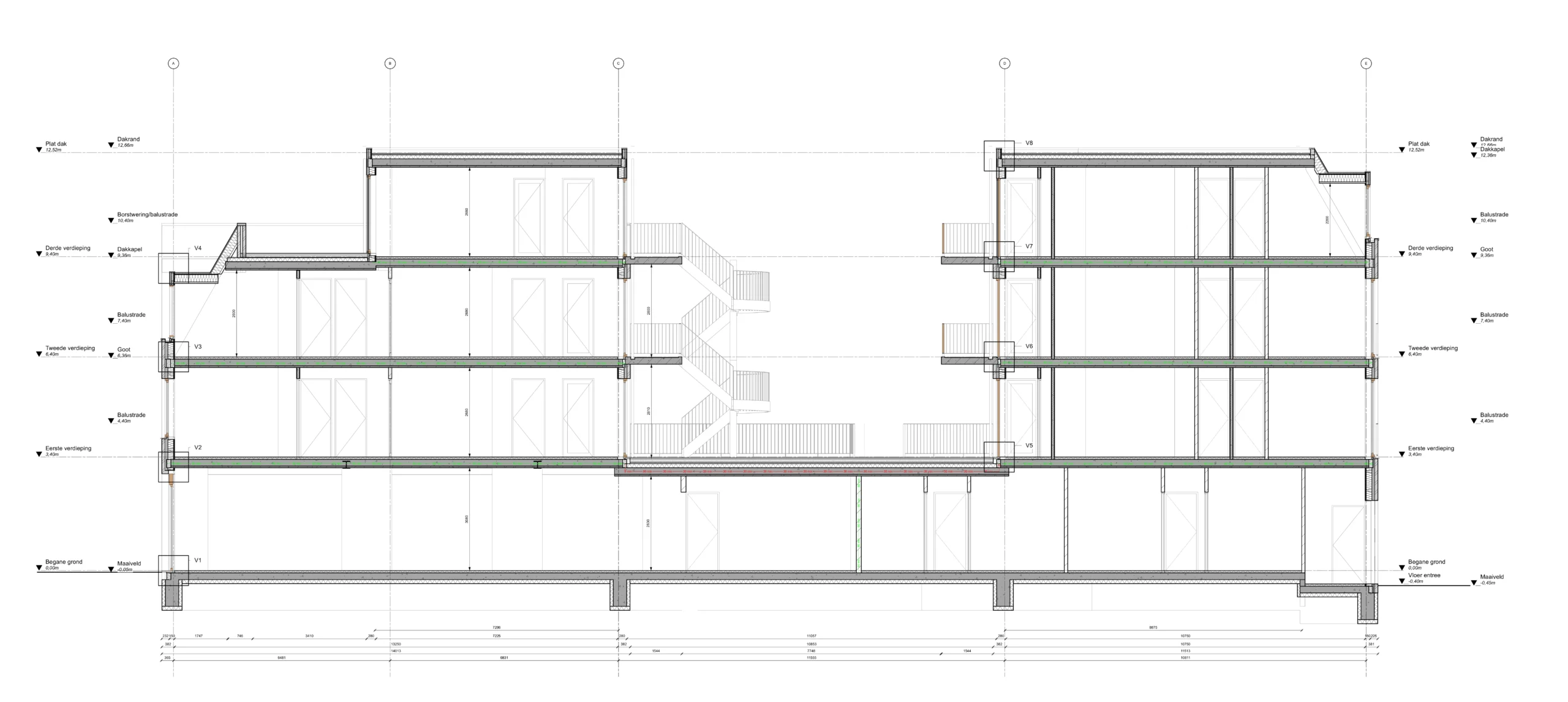 Hoofdstraat 83 Hillegom MCK architectuur winkel en woningen 