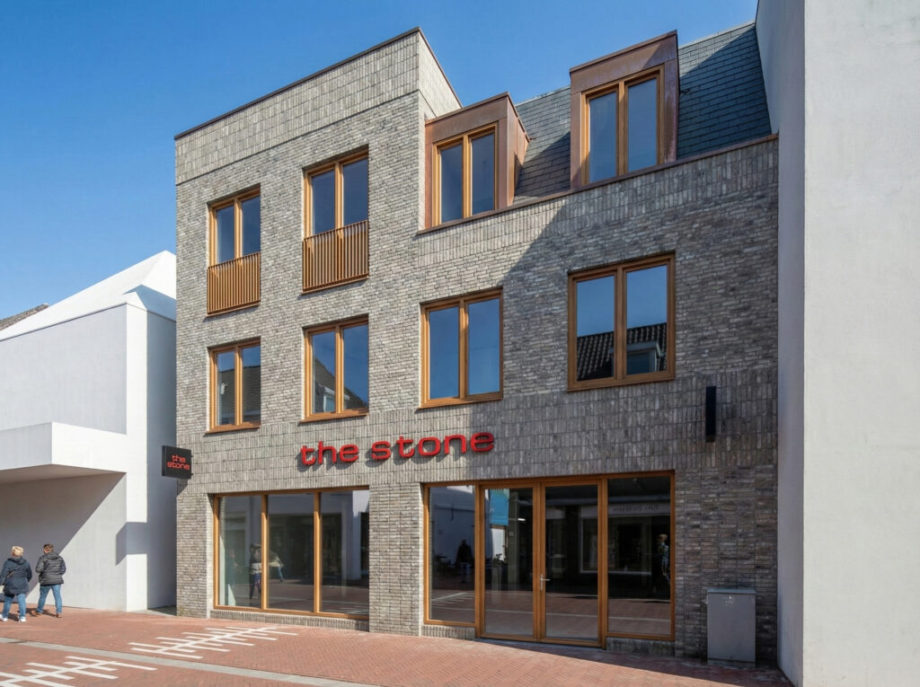 Voorgevel Hillegom MCK architectuur