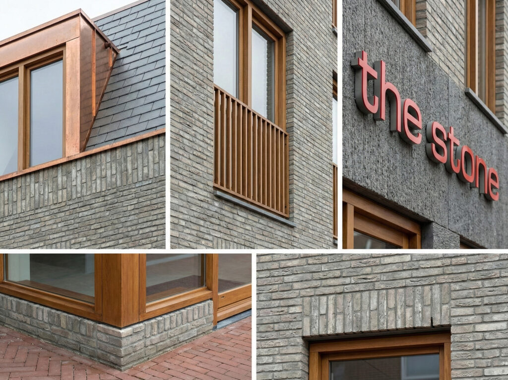 Ontwerp materiaal collage