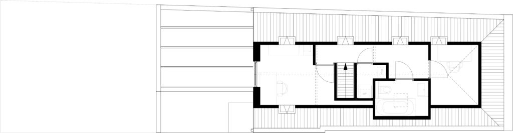 Oude delft 108 delft MCK architectuur renovatie verduurzaming plattegrond verdieping